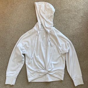 White Fabletics Athletic Long Sleeve